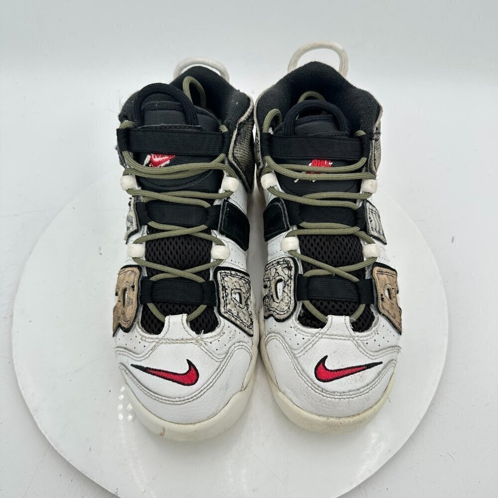 Nike Air More Uptempo Tunnel Walk Youth Size 5Y Women 6.5 DZ4843-100 White Shoes - Picture 3 of 11